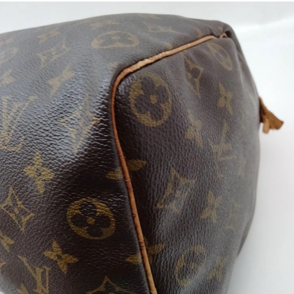 Louis Vuitton Monogram Speedy 35 hand bag - Picture 8 of 11
